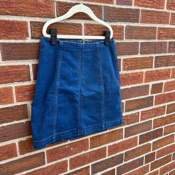 Free People Jean Skirt - Picture 2 of 4